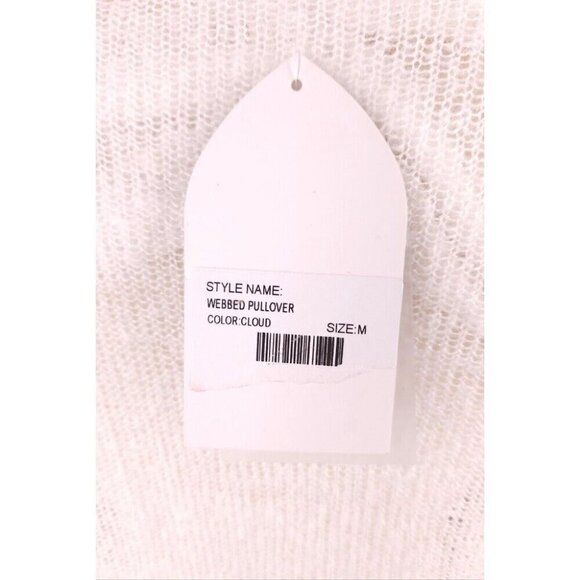 Who Decides War by MRDR BRVDO Webbed Sweater M Cloud Defect New - Picture 13 of 16